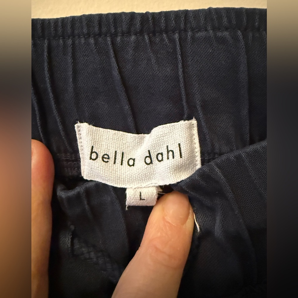 Bella Dahl Dark Blue Pocket Jogger Pants - Picture 3 of 4
